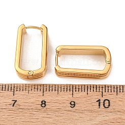Pendientes de aro de acero inoxidable 304&nbsp;EJEW-D358-01G