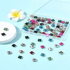 80 Stück 10 Farben Strass aufnähen&nbsp;RGLA-FS0001-16