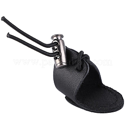 1 protezione per il pollice regolabile in pelle PU per le riprese&nbsp;DIY-CL0002-38A