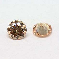 Cabochon di zirconi cubici di grado misto a a forma di diamante&nbsp;X-ZIRC-M002-6mm