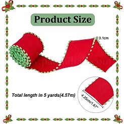 Polyesterband zum Thema Weihnachten&nbsp;OCOR-WH0110-13A