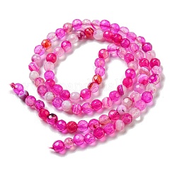 Chapelets de perles d'agate naturelle&nbsp;G-E469-12T
