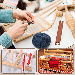 Strickwebstuhl aus Holz&nbsp;DIY-WH0496-72
