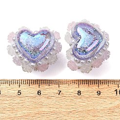 Perle artificiali in argilla polimerica e rwsin & abs&nbsp;RE-CBA1913-01G