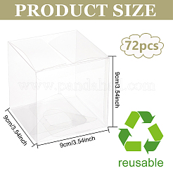 Boîtes en plastique transparentes pour animaux de compagnie&nbsp;CON-BC0007-92B