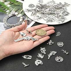 60 pz 15 stili pendenti in lega di stile tibetano&nbsp;FIND-YW0004-82