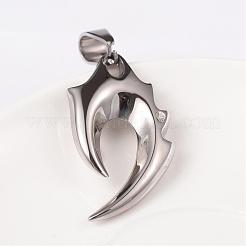 Pendentifs rétro anti-ternissement en acier inoxydable 304 pour hommes&nbsp;STAS-O044-113