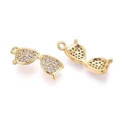 Colgante micropavé cubic zirconia de latón&nbsp;KK-N263-87G