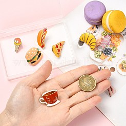 6 épingle en émail de la série alimentaire&nbsp;JEWB-CJ0003-21