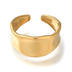 Bague de manchette ouverte en acier inoxydable 304&nbsp;RJEW-F161-02G-22