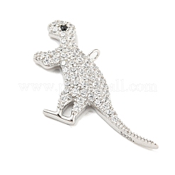925 Sterling Silber Micro Pave Zirkonia Anhänger&nbsp;STER-Q190-05P