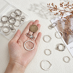 30pcs 5 Arten Legierungsfedertorringe&nbsp;DIY-SP0006-87