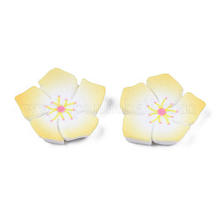 Sprühlackierte Cabochons aus undurchsichtigem Harz&nbsp;CRES-S302-54