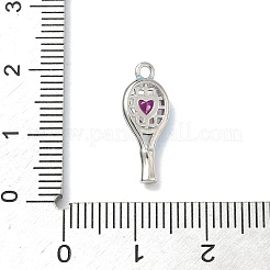 Pendentifs avec zircon cubiques à micro-pavés en laiton&nbsp;KK-I476-27P-01