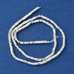 Fili di perline di ematite sintetica non magnetica elettrolitica&nbsp;G-I360-S01-04