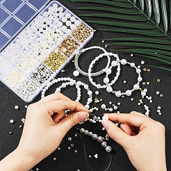 Schmucksets zum Selbermachen von Stretch-Armbändern&nbsp;DIY-YW0011-61