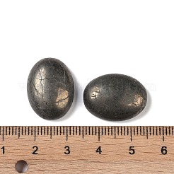 Natürliche Pyrit-Cabochons&nbsp;G-B080-01A-15