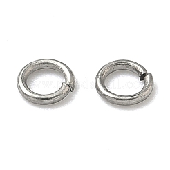 Anlaufgeschützte offene Biegeringe aus Edelstahl 304&nbsp;STAS-Q186-02-4x0.7mm