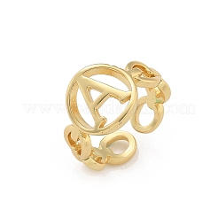 Anelli per polsini aperti in ottone da donna&nbsp;RJEW-K289-01G