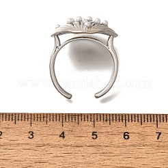 Manschettenringe aus Messing für Damen&nbsp;RJEW-Q008-09P