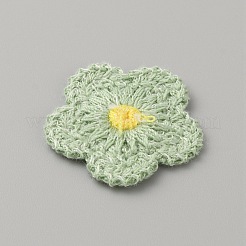 Accessoires d'ornement tricotés en polyester bicolore&nbsp;DIY-WH0308-416A