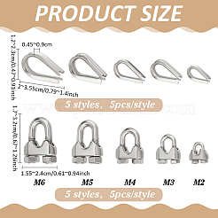 Abrazadera para cable de acero inoxidable 304&nbsp;STAS-PH0007-68