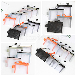 5 trousse à stylos en maille nylon 5 couleurs&nbsp;AJEW-SP0001-89B