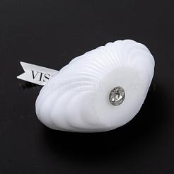 Candele senza fumo aromaterapia a forma di conchiglia&nbsp;DIY-C001-06F