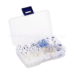 Kit fai da te per la creazione di braccialetti con lettere e perline&nbsp;DIY-YW0004-29
