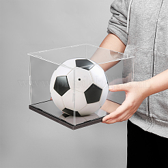 Vitrine für Minifiguren aus transparentem Kunststoff&nbsp;ODIS-WH0043-129B