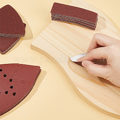120 Stück Schleifpapier in 12 Farben&nbsp;DIY-BC0014-55