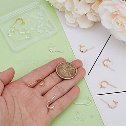 Accessoires de clous d'oreilles en laiton&nbsp;KK-BC0014-34