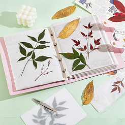 PU-Binder-Notizbuch für Blumenpresse mit Aufbewahrungstasche&nbsp;DIY-WH0028-58