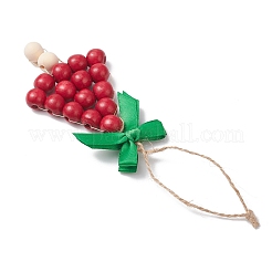 Weihnachtsbäume Holzanhänger Dekorationen&nbsp;HJEW-JM04353