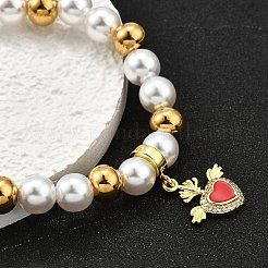 Bracelets en laiton stretch&nbsp;BJEW-C098-04