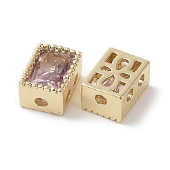 Laiton avec perles en zircone&nbsp;KK-G491-35G-04