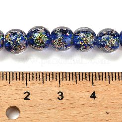 Handgefertigte Stränge aus dichroitischen Folienglasperlen&nbsp;DICH-U001-02D