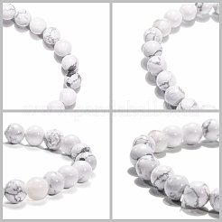 Pulseras elásticas de piedras preciosas naturales&nbsp;BJEW-G073-12