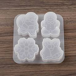 Weihnachtsthema DIY Silikon Kerzenformen&nbsp;LS-SIMO-P010-A01