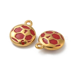 Placcatura ionica (ip) ciondoli in acciaio inossidabile 304&nbsp;STAS-R008-10G-04