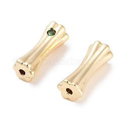 Messing-Mikro pflastern Zirkonia&nbsp;KK-C051-57G-01
