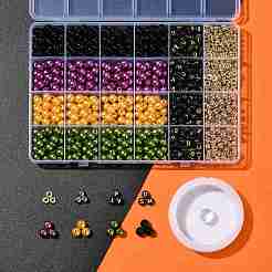 DIY-Set zum Basteln von Halloween-Armbändern&nbsp;DIY-FS0009-72