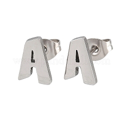 Orecchini a bottone in acciaio inossidabile 304&nbsp;SA-T001-03P