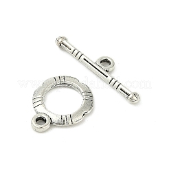 Tibetischen Stil Legierung Knebel  Verschlüsse&nbsp;LS-LF0322Y-NF