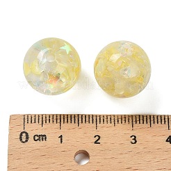 Resina trasparente con perle di paillettes&nbsp;RESI-G110-01C