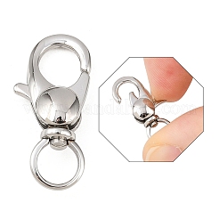 Chiusure a moschettone girevoli in acciaio inox 304 anti-ossidazione&nbsp;X-STAS-R065-10