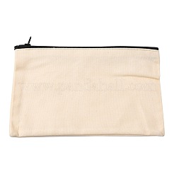 Leere DIY Basteltasche Leinwand Bleistiftbeutel&nbsp;ABAG-G009-D01