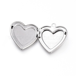 Pendentifs médaillons en acier inoxydable 304 anti-ternissement&nbsp;STAS-K192-09P