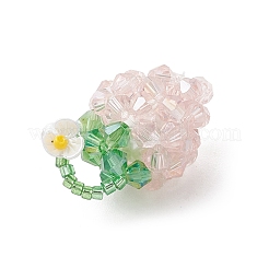 Pendentifs en perles de verre&nbsp;PALLOY-MZ01238-02