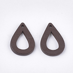 Pendentifs en bois de peuplier peint&nbsp;X-WOOD-T021-08C